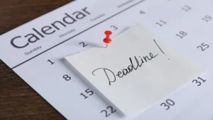 Business tax deadlines by entity type
