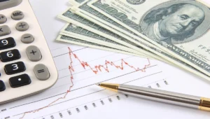 Accounts receivable aging report and financial analysis